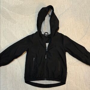 Little Bipsy Black Windbreaker Jacket